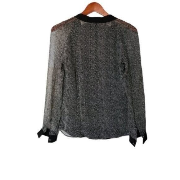 Juliette Longuet 100% Silk Top Blouse 2 - Picture 4 of 8